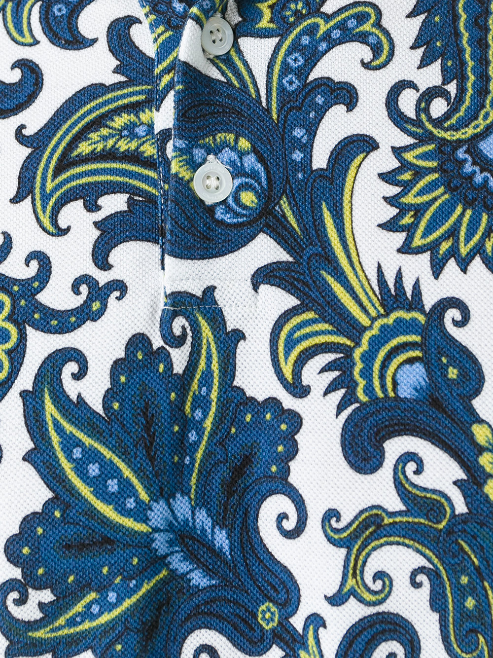 allover print polo shirt