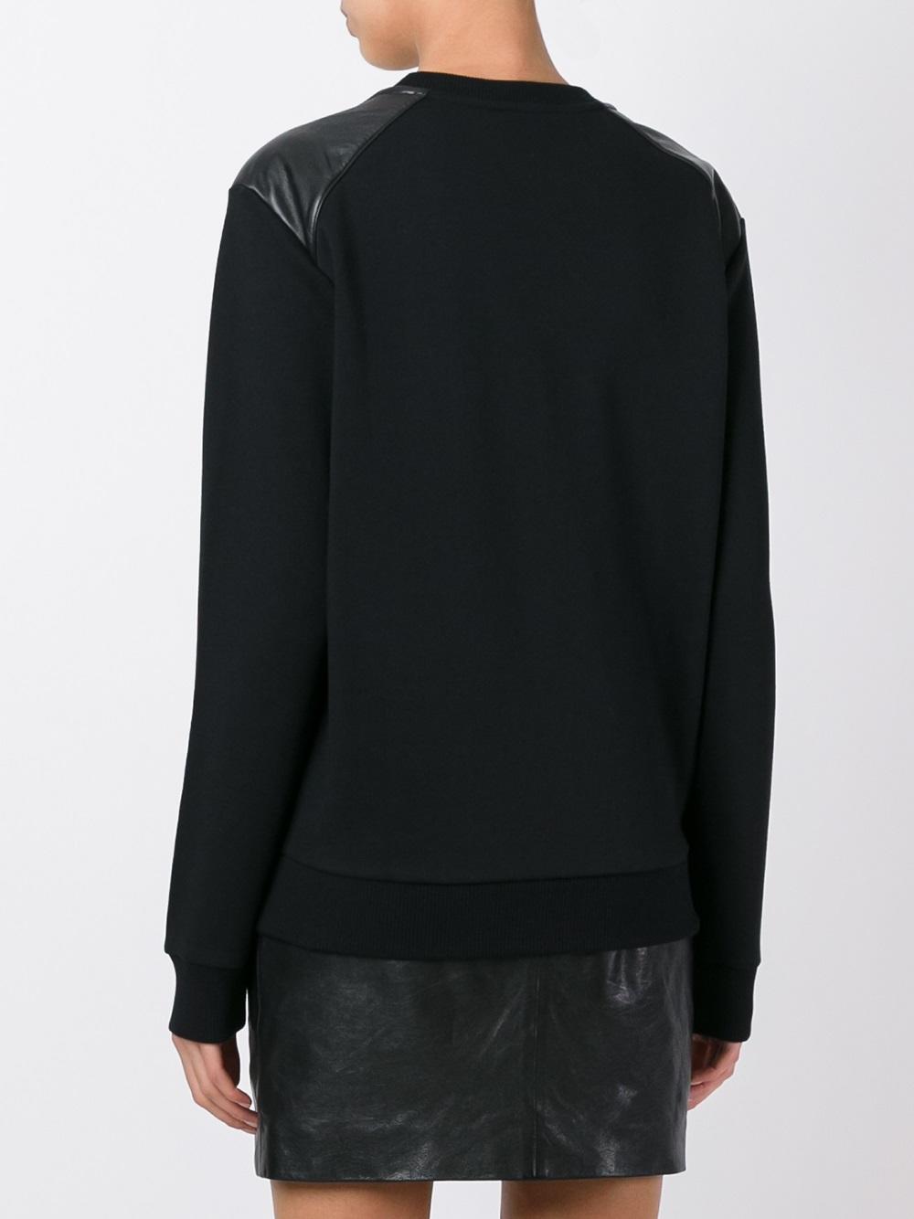 piercing detail sweatshirt