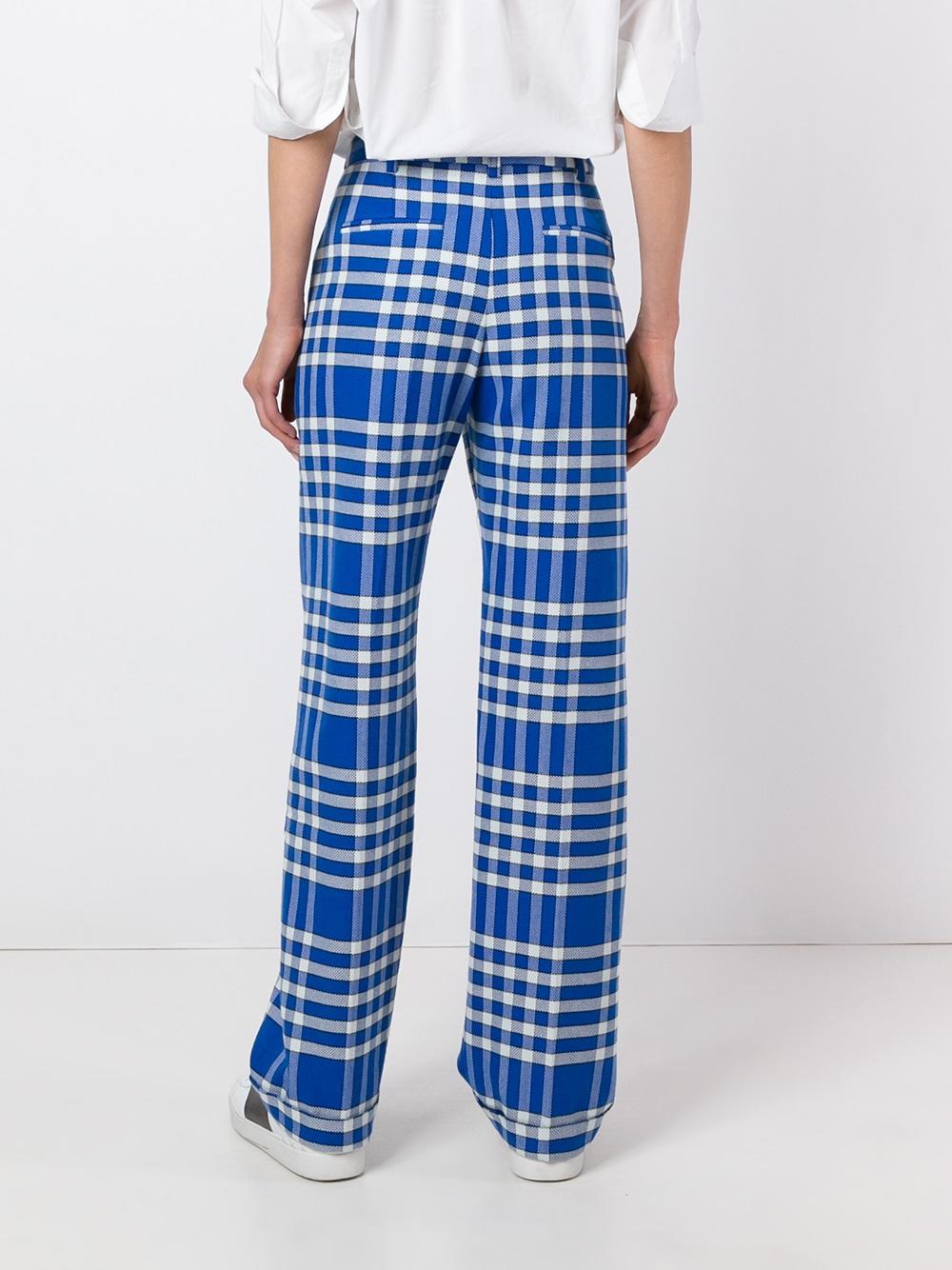 'Torchon' straight trousers