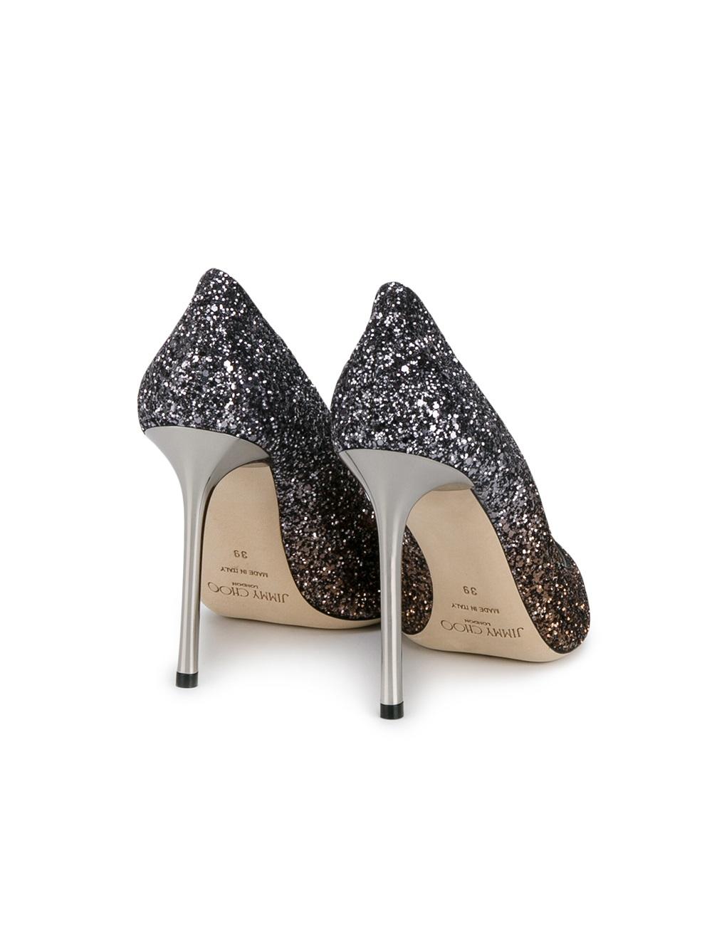 Romy 100 glitter pumps