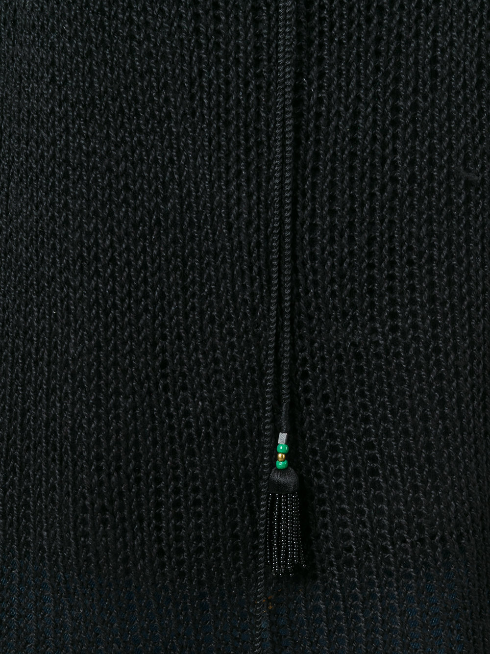 tassel detail deep-V jumper