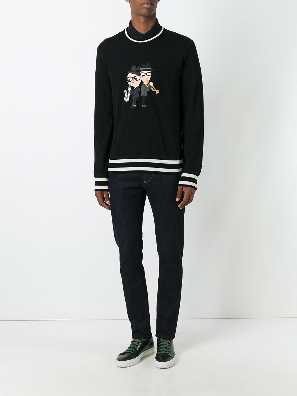 designer's patch jumper