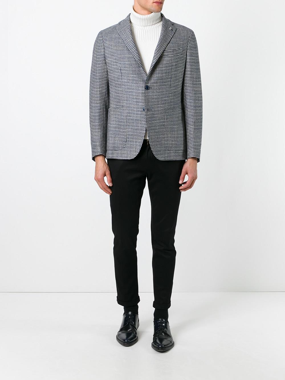 one button blazer