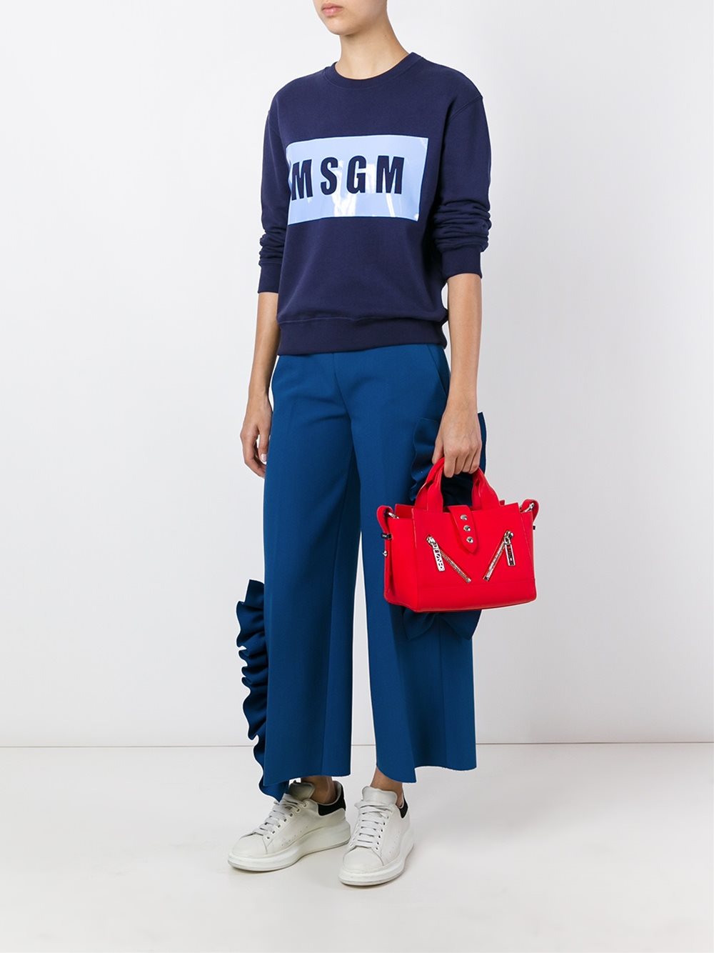 logo print sweatshirt