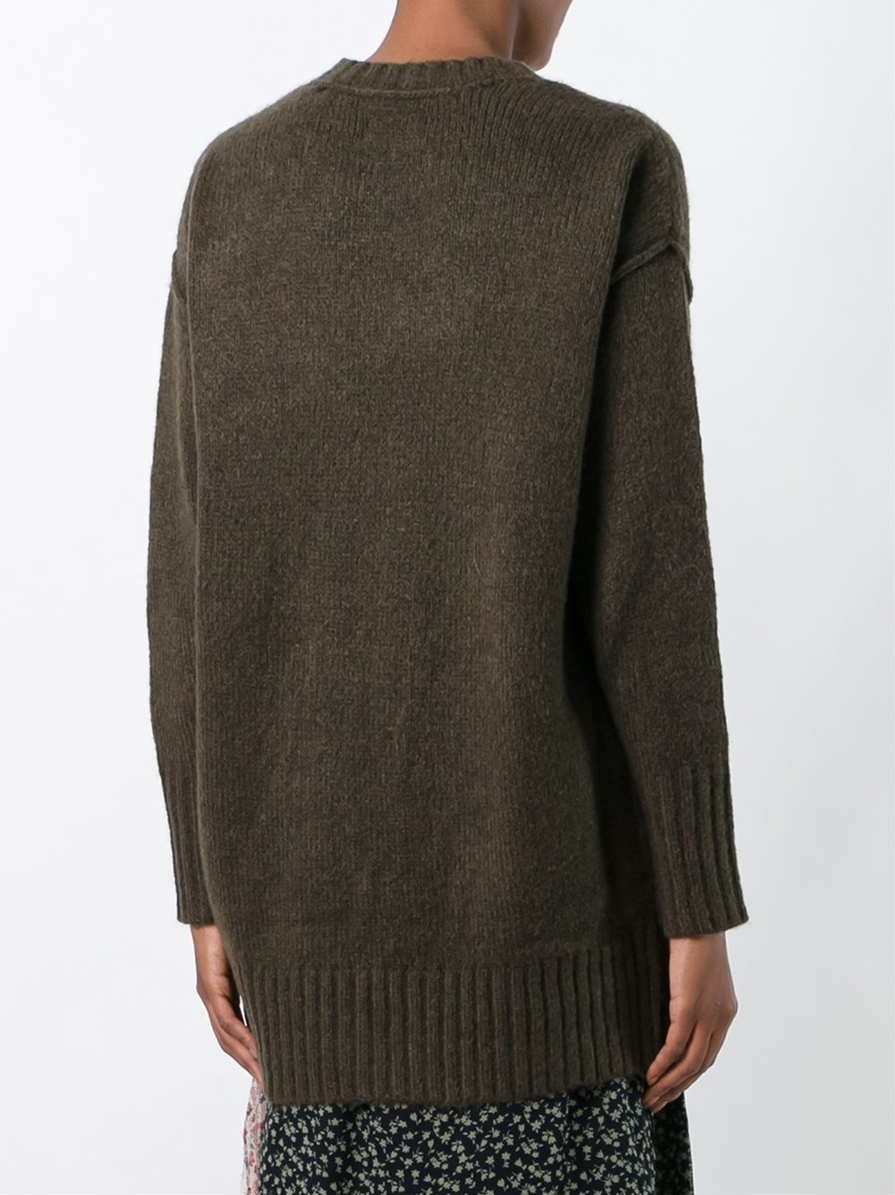 loose-fit sweater