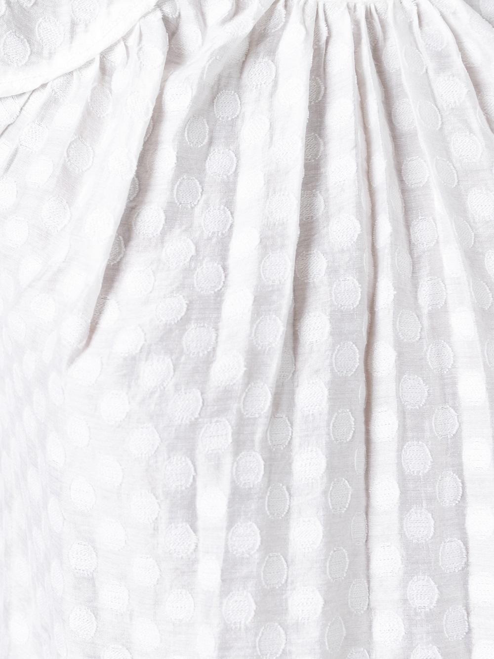 structured shoulders blouse