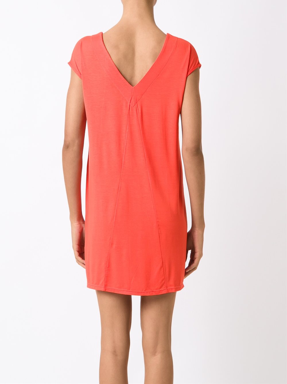 v neck dress