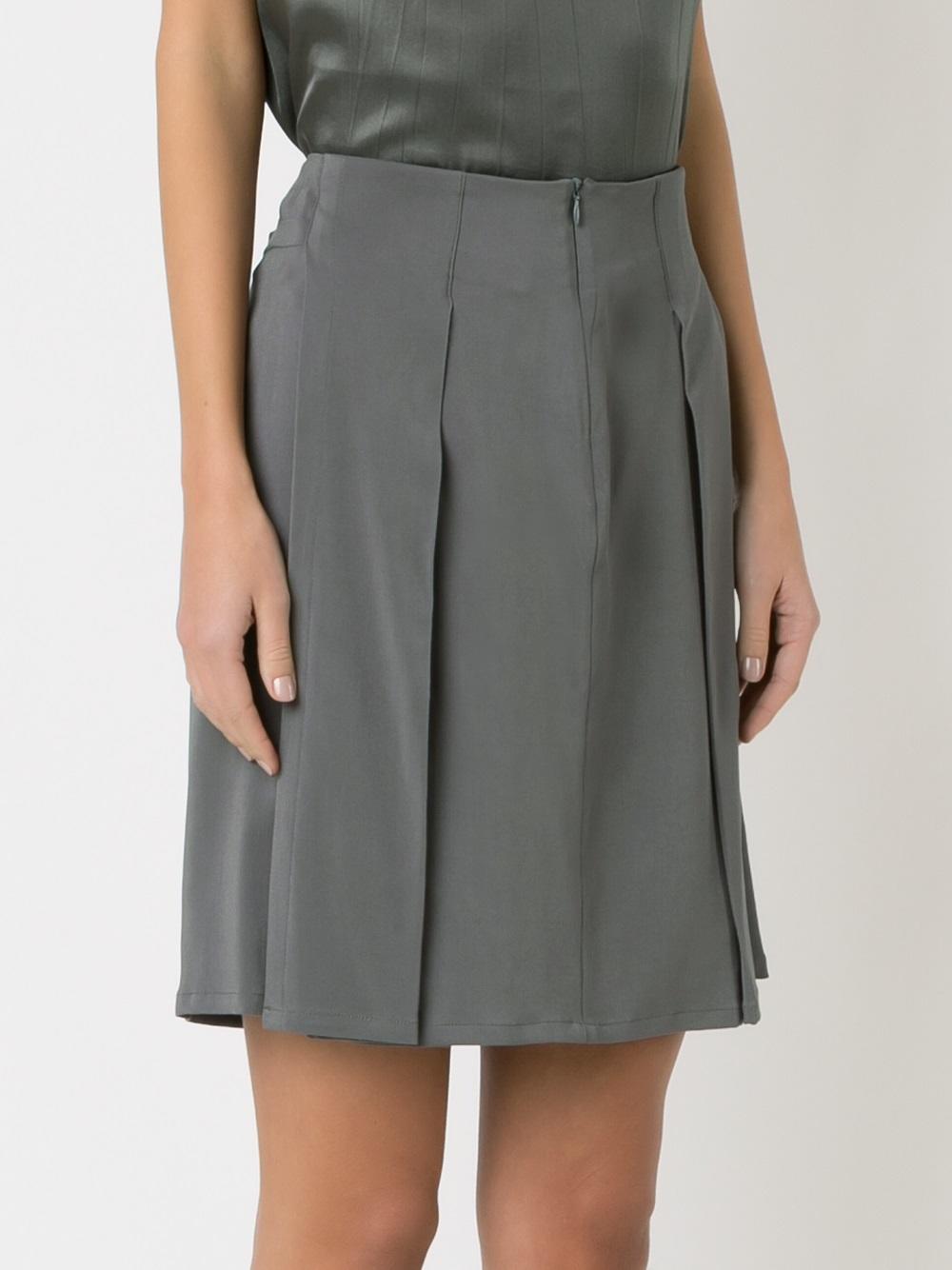 high waist skirt