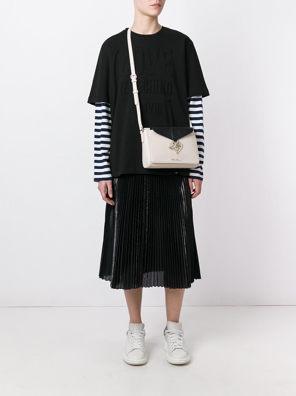 logo plaque crossbody bag
