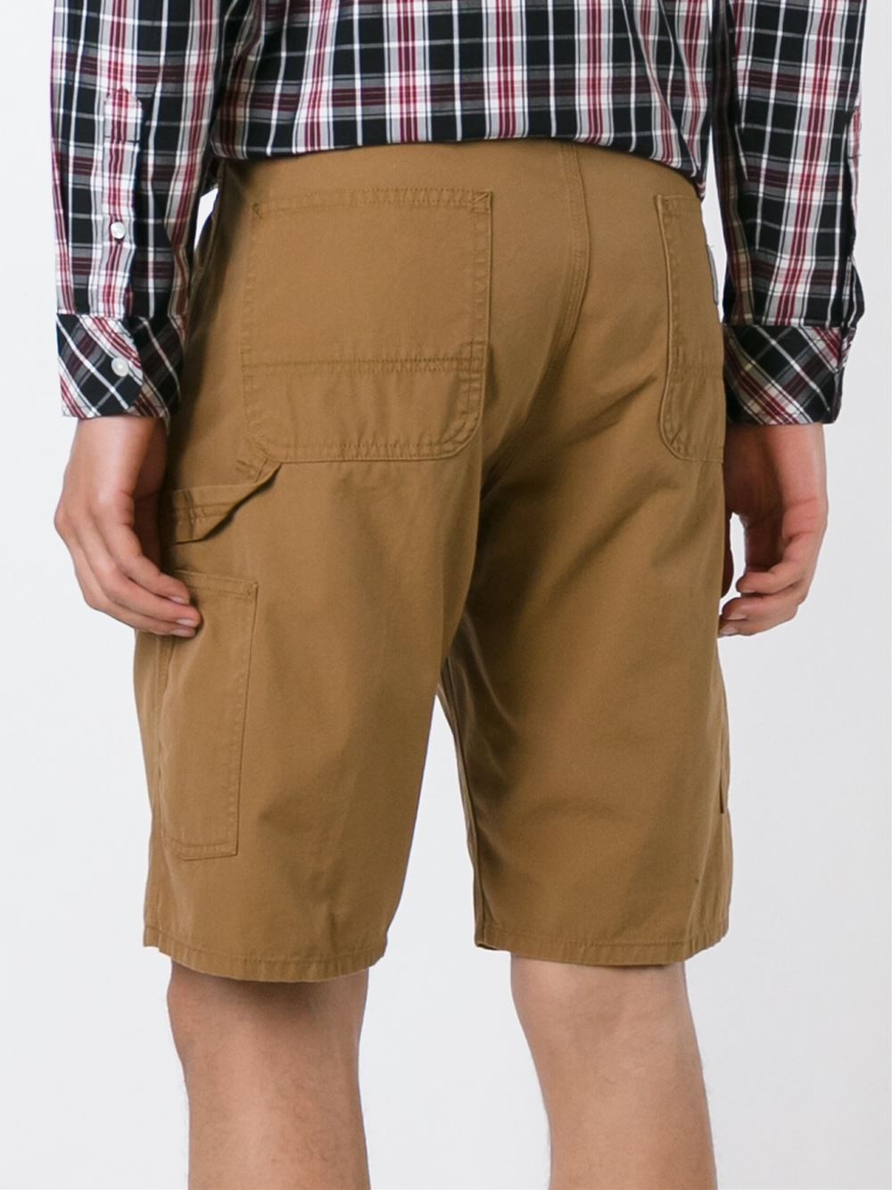 rear patch pocket shorts