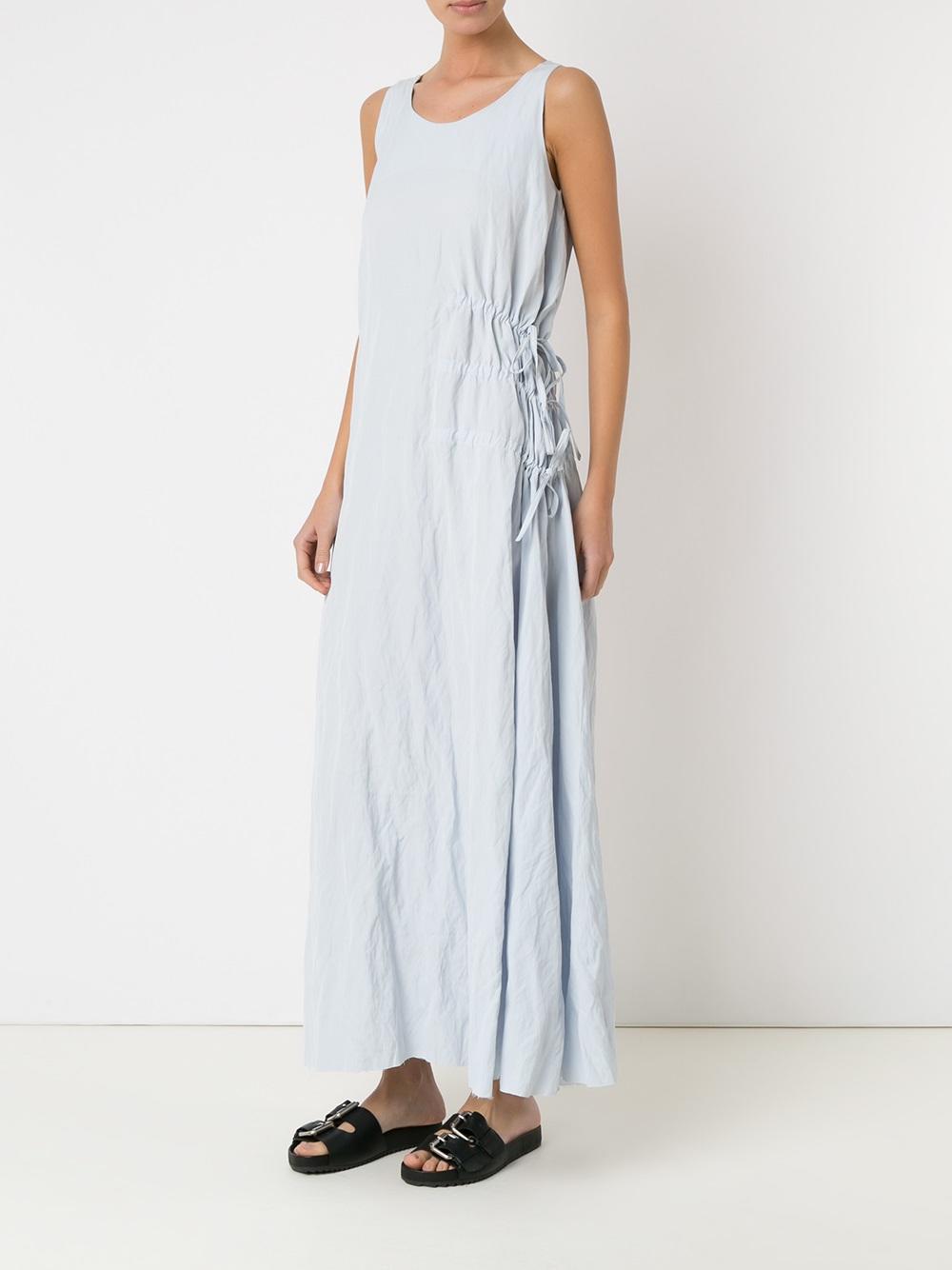 sleeveless long dress