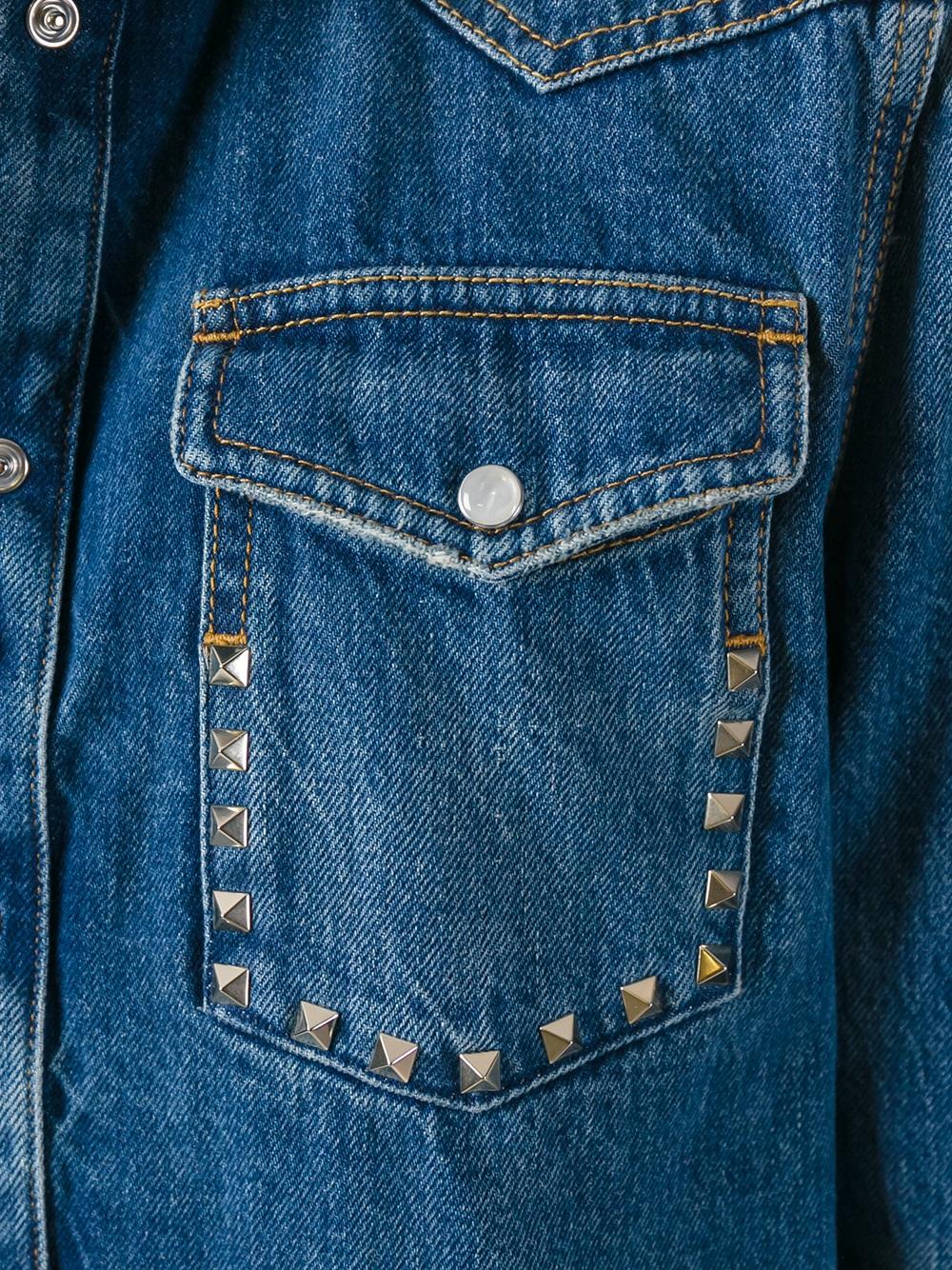 studded pocket denim jacket 
