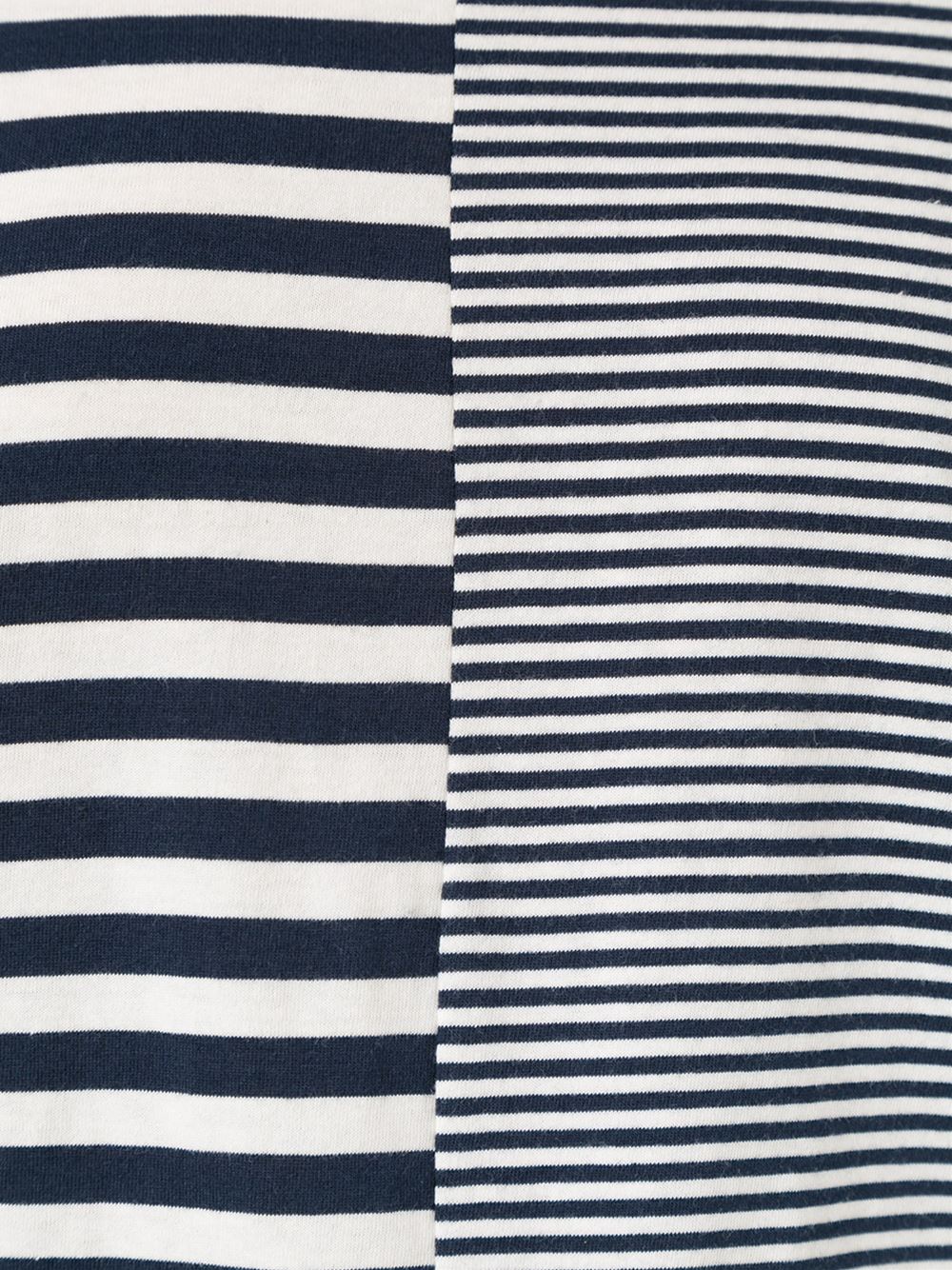 longsleeved striped blouse