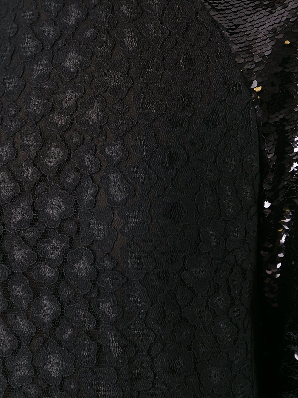 lace long flared dress