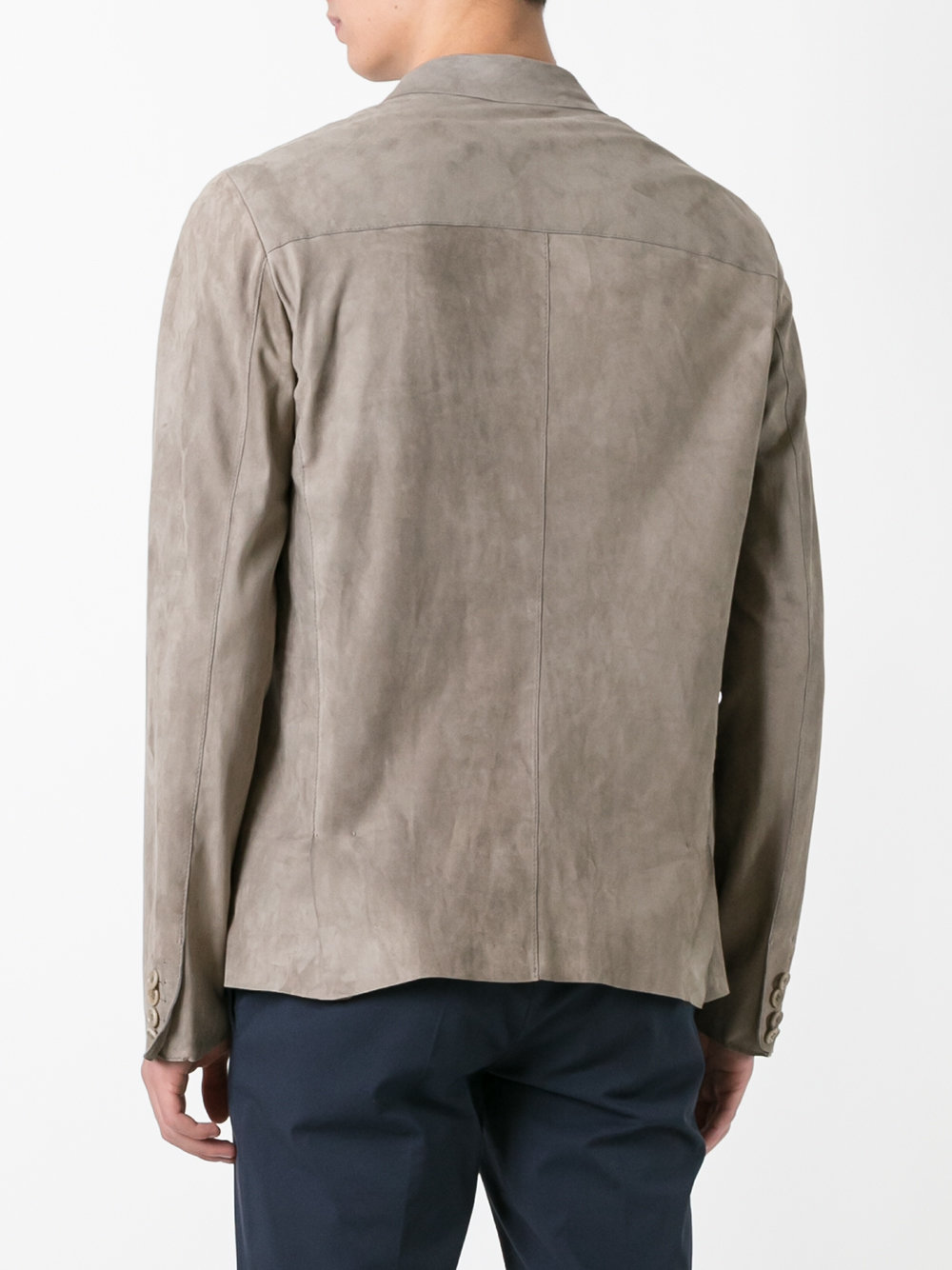 leather blazer 