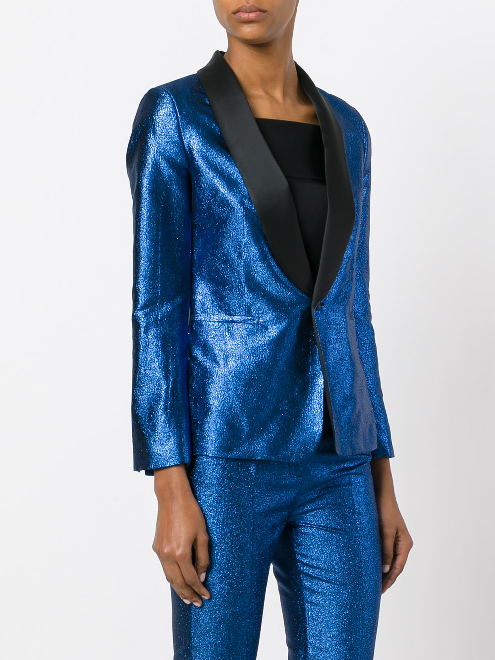 Metallic blazer