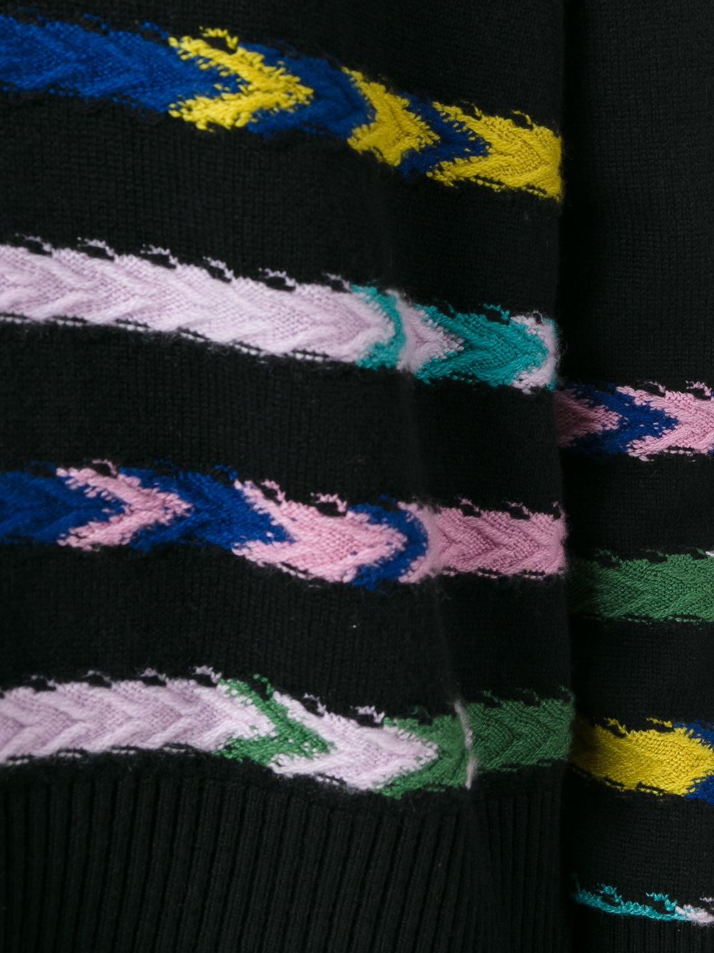 knitted v-neck sweater