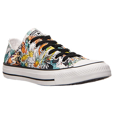 Women's Converse Chuck Taylor Ox Daisy Print Casual Shoes