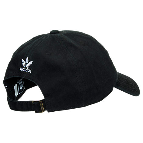 Men's adidas Originals Precurved Washed Strapback Hat