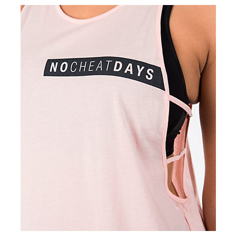 Women's Under Armour No Cheat Days Strappy Muscle Tank