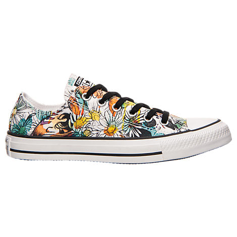 Women's Converse Chuck Taylor Ox Daisy Print Casual Shoes