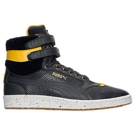 Men's Puma Sky II Hi Black History Month Casual Shoes