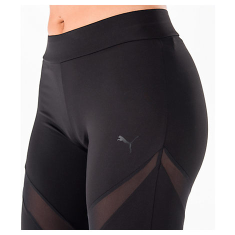 Women's Puma Evo Mesh Insert Leggings