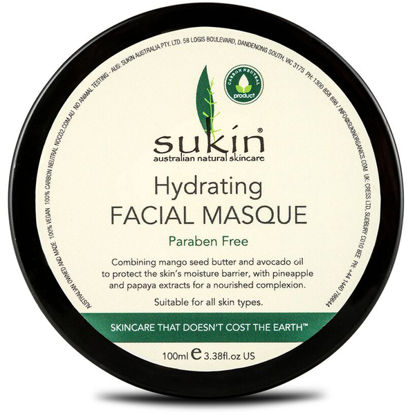 sukin hydrating facial masque 100ml