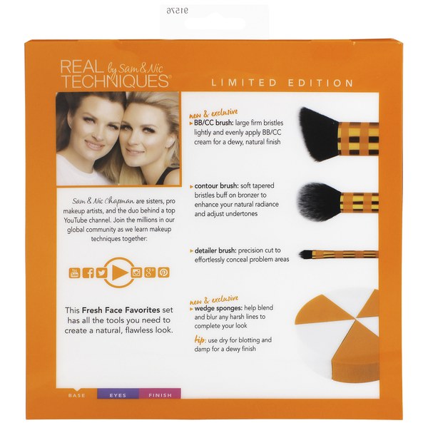 Real Techniques Fresh Face Favourites Brush Set