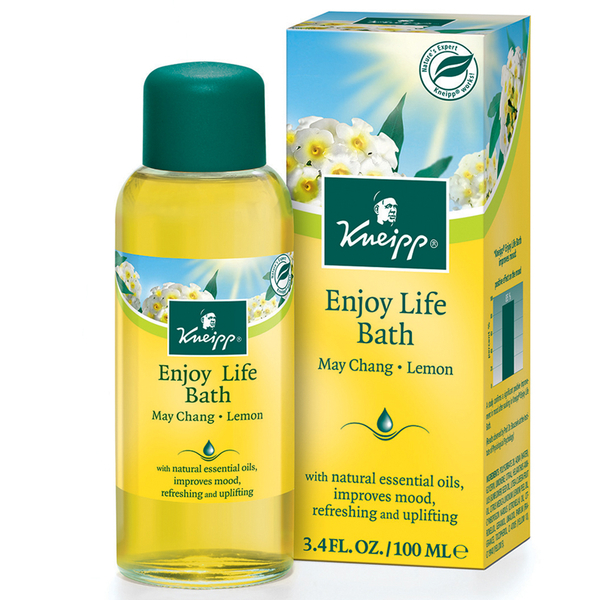 Kneipp Enjoy Life Herbal Lemon and May Chang Bath Oil (100ml)