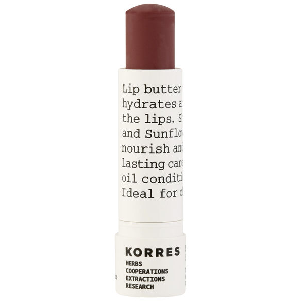 Korres Lip Butter Stick Spf15 - Purple