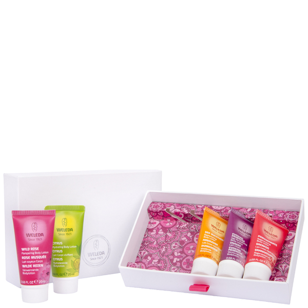 Weleda Mini Body Lotions Draw Pack 5 x 20ml (Worth £15.95)