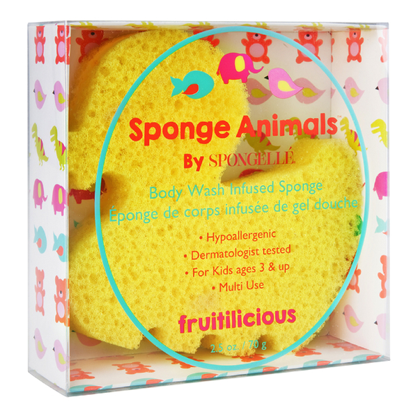 Spongelle Body Wash Infused Sponge Animals - Duck