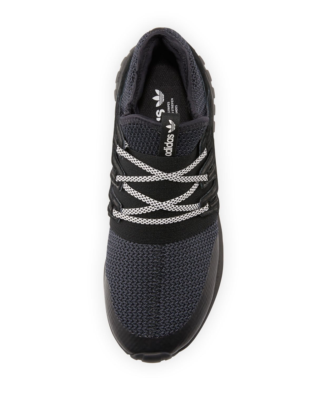 Tubular Radial Trainer Sneaker, Black