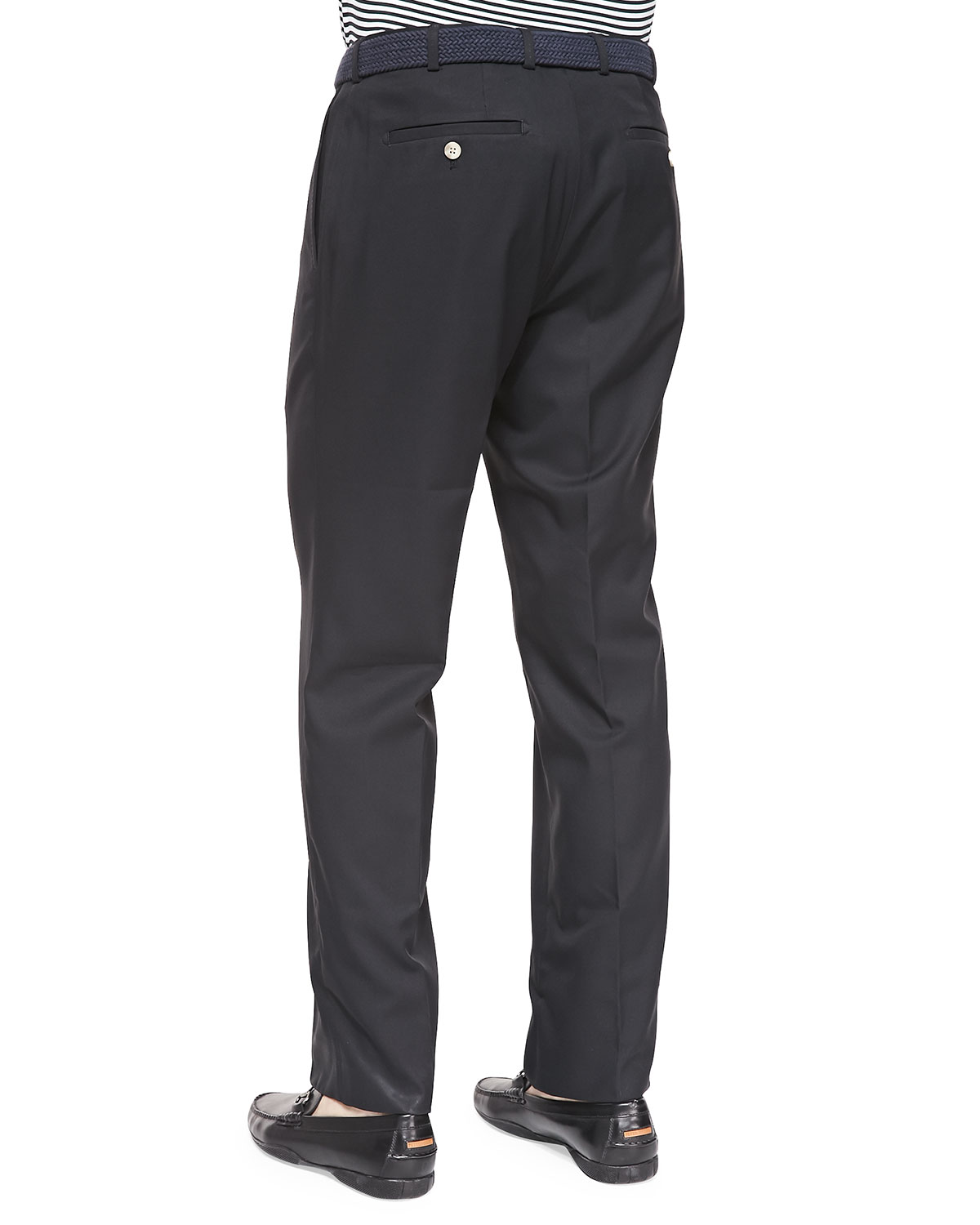Durham High-Drape Performance Pants, Black