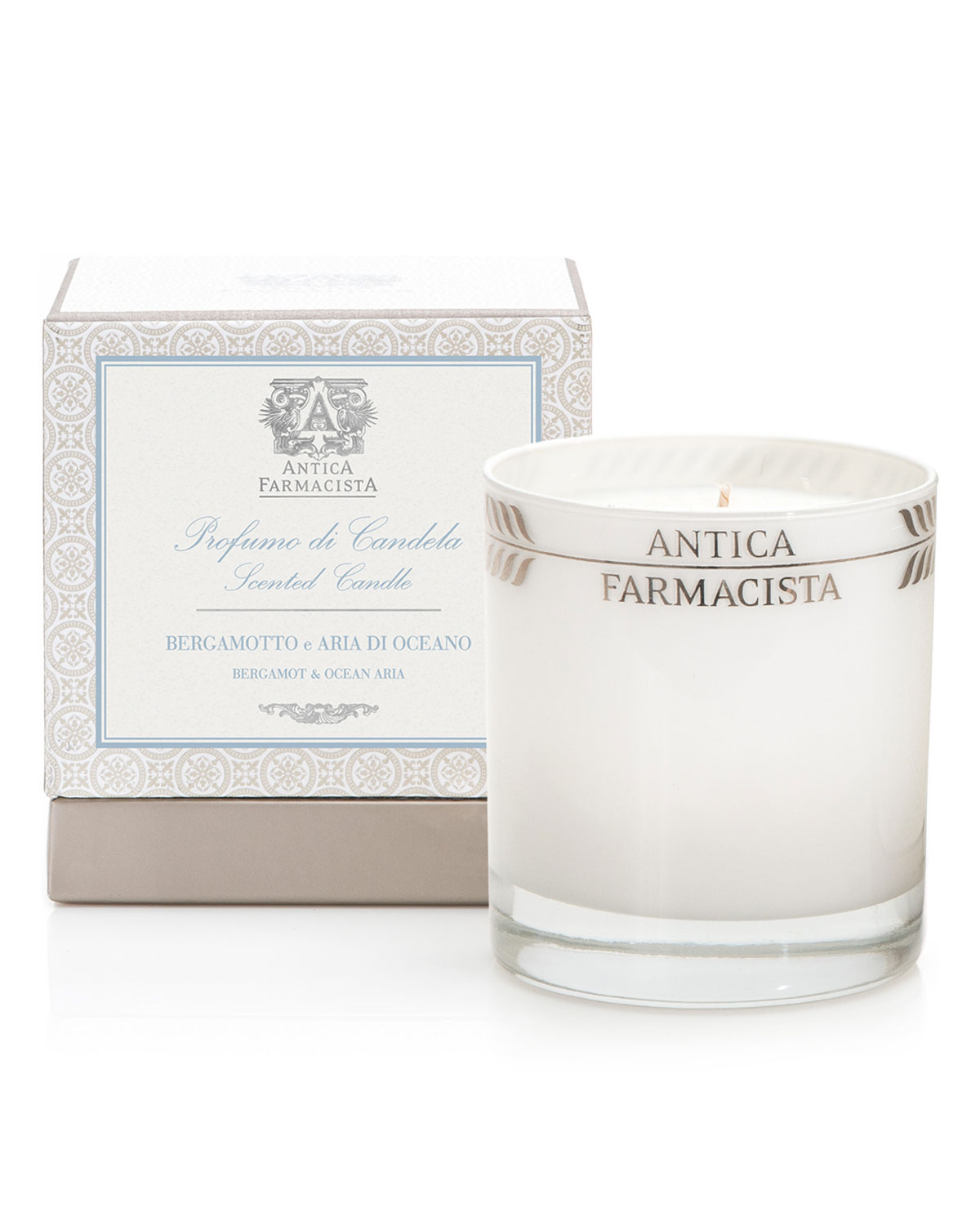 Bergamot & Ocean Aria Scented Candle, 9 oz.