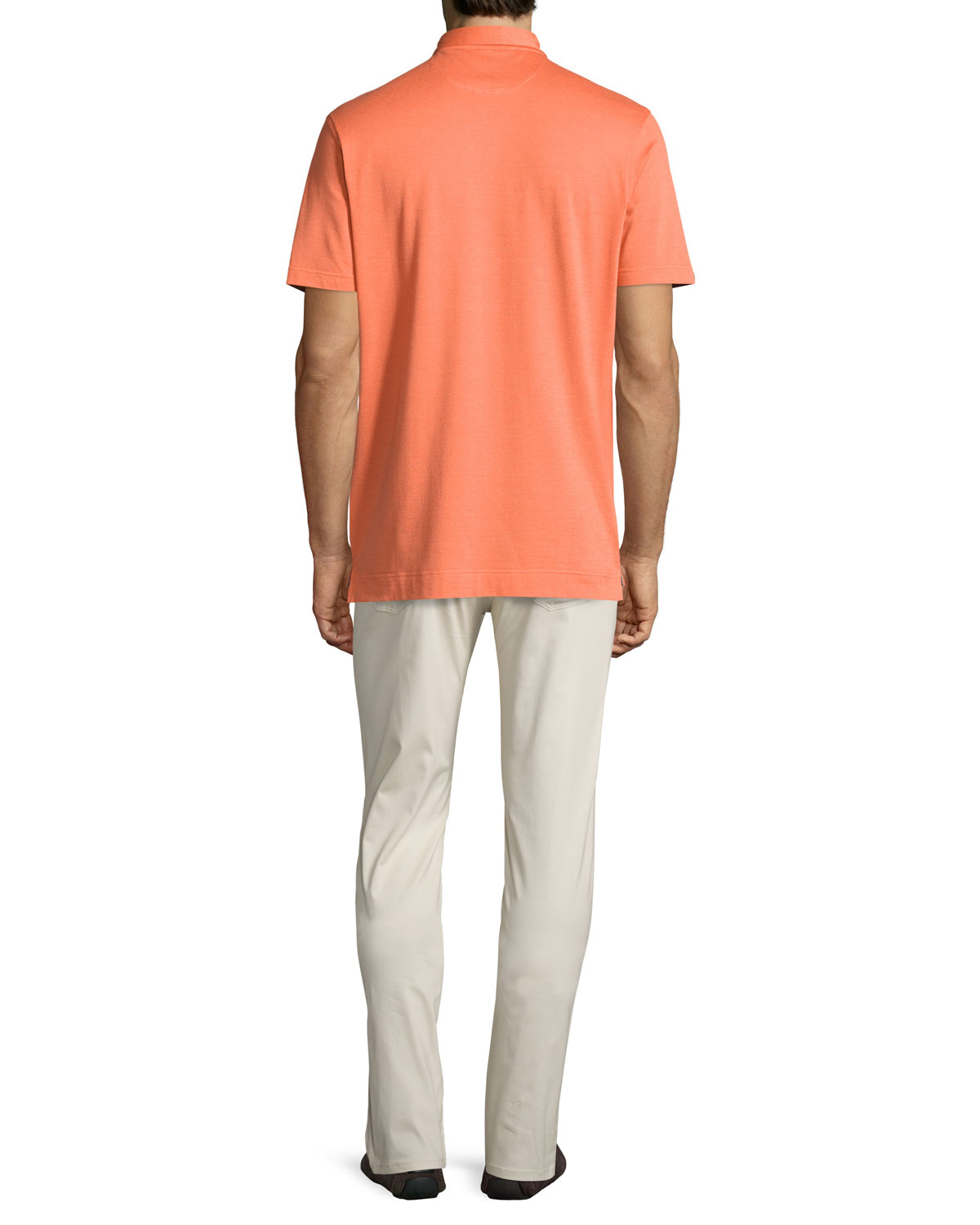 Collection Perfect Pique Polo Shirt, Clementine