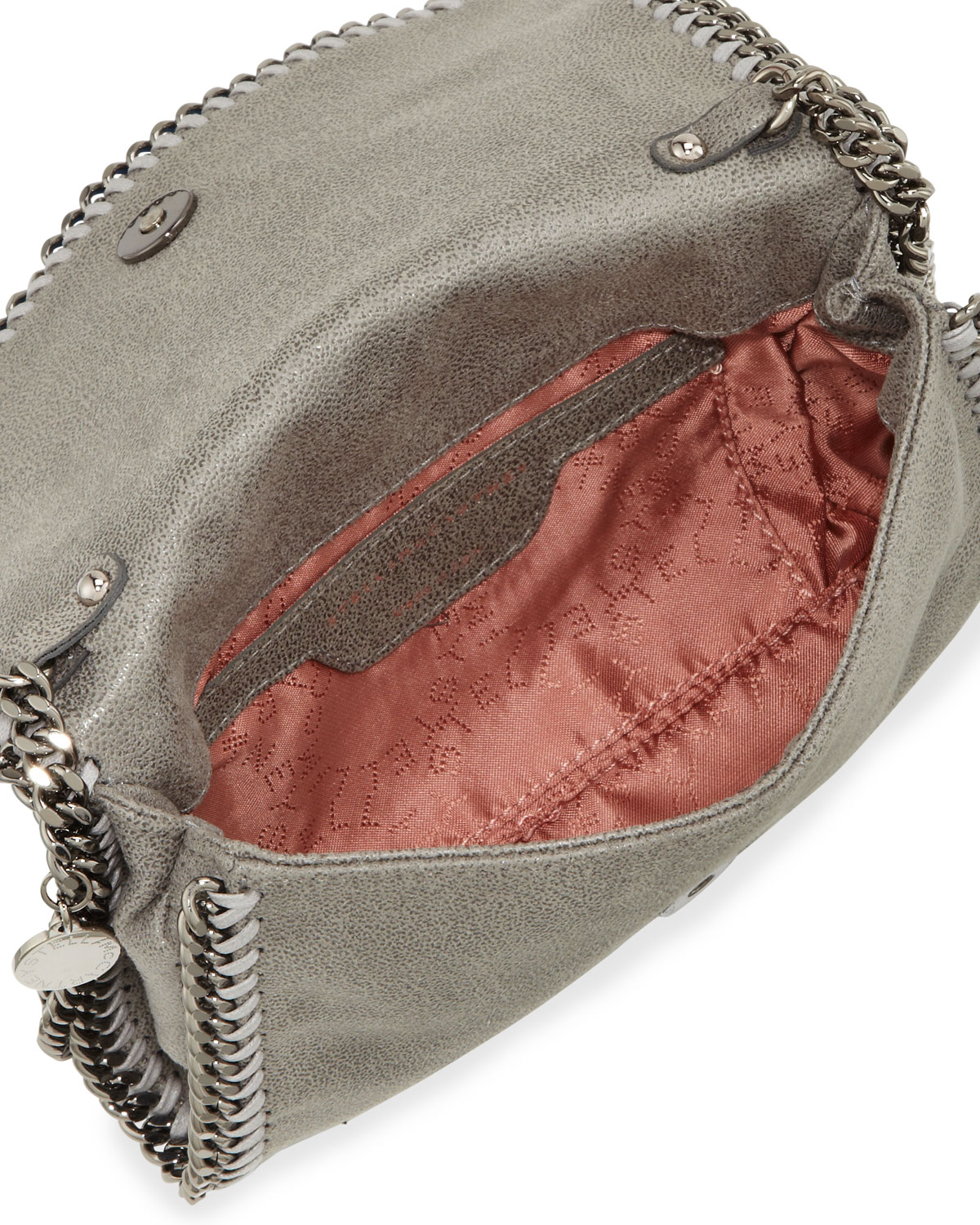Falabella Crossbody Bag, Light Gray