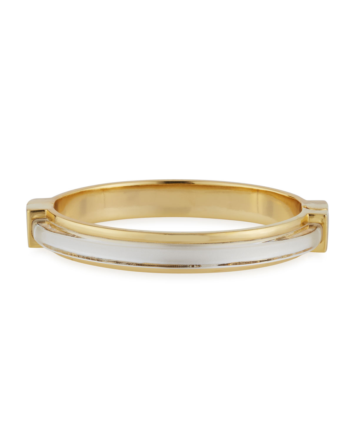 Minimalist Hinge Bangle Bracelet