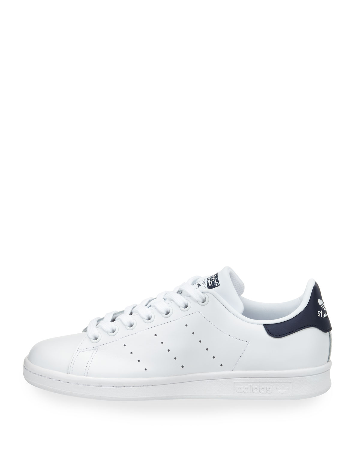 Stan Smith Fashion Sneaker, White/Collegiate Navy