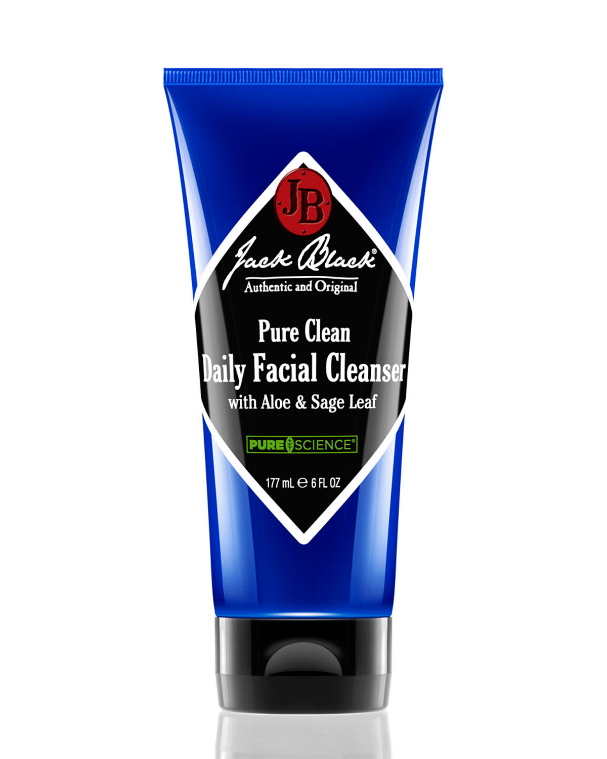 pure clean daily facial cleanser, 6 oz.