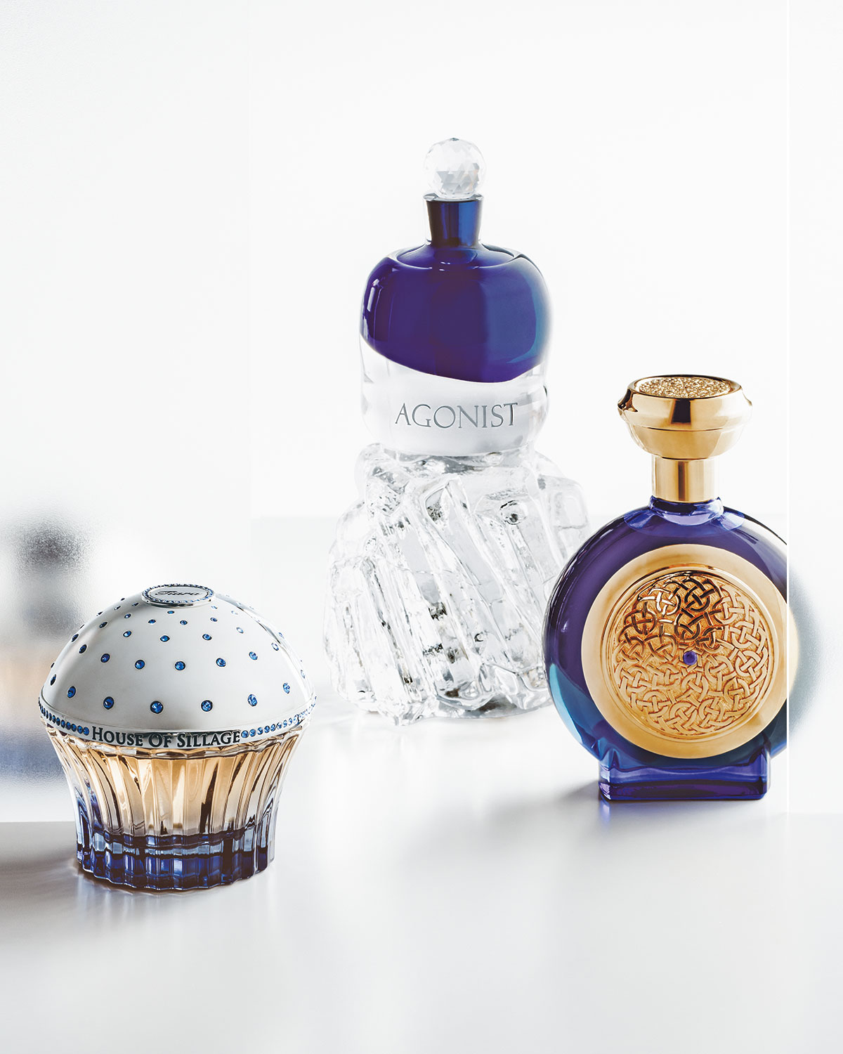 Blue Sapphire-Pure Perfume w/Sapphire Bottle, 100 mL