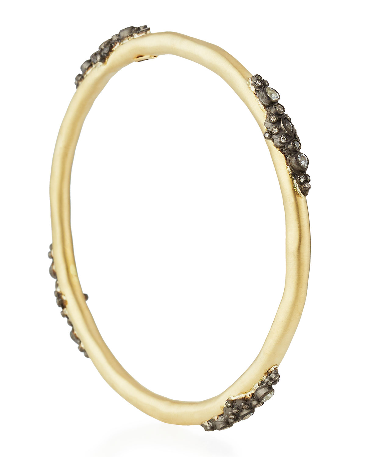 Old World Midnight Lacy Diamond Bangle