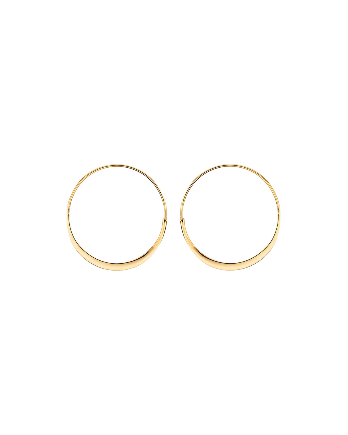 Small 14K Wave Magic Hoop Earrings