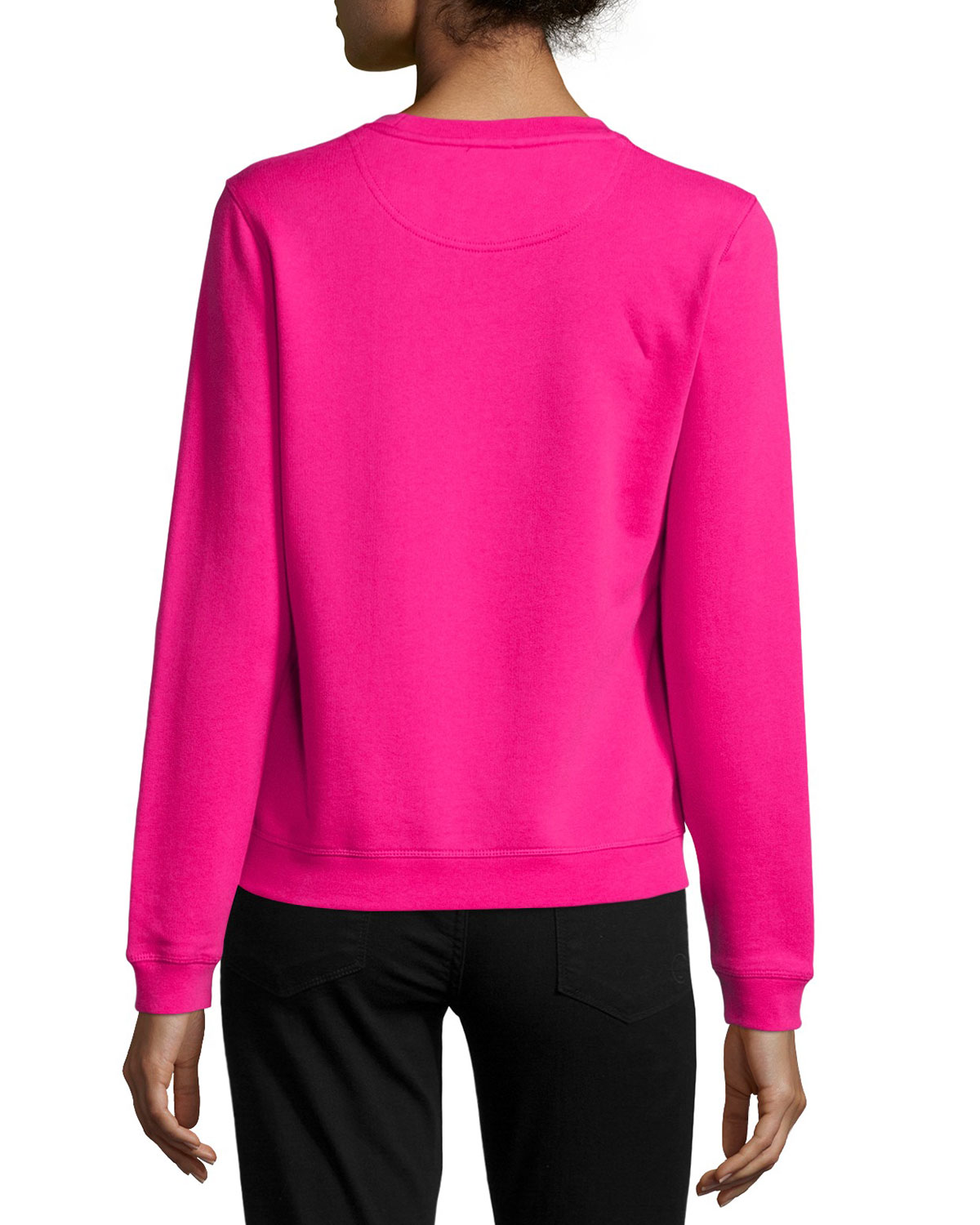 Kenzo Paris Logo Sweatshirt, Fuchsia