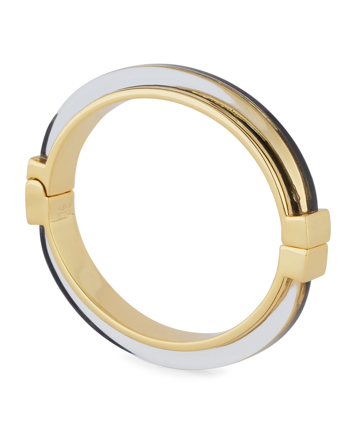 Minimalist Hinge Bangle Bracelet