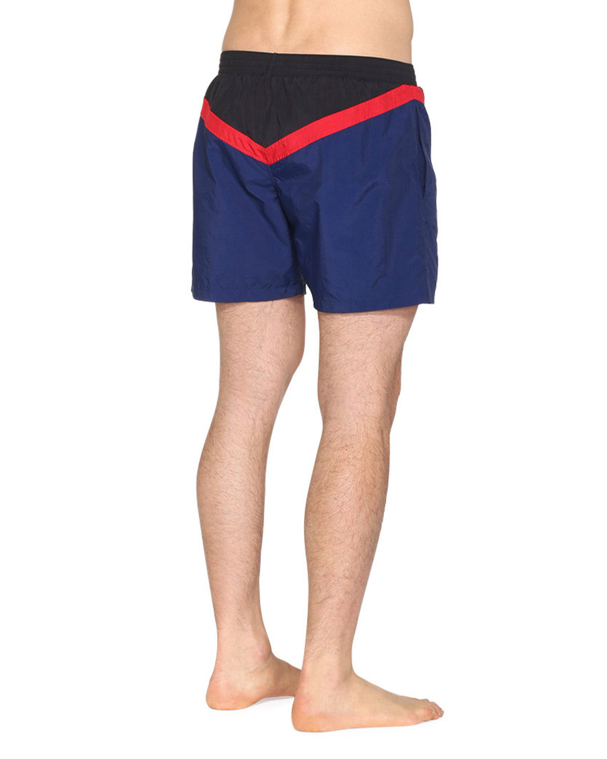 Monster Eyes Swim Trunks, Blue