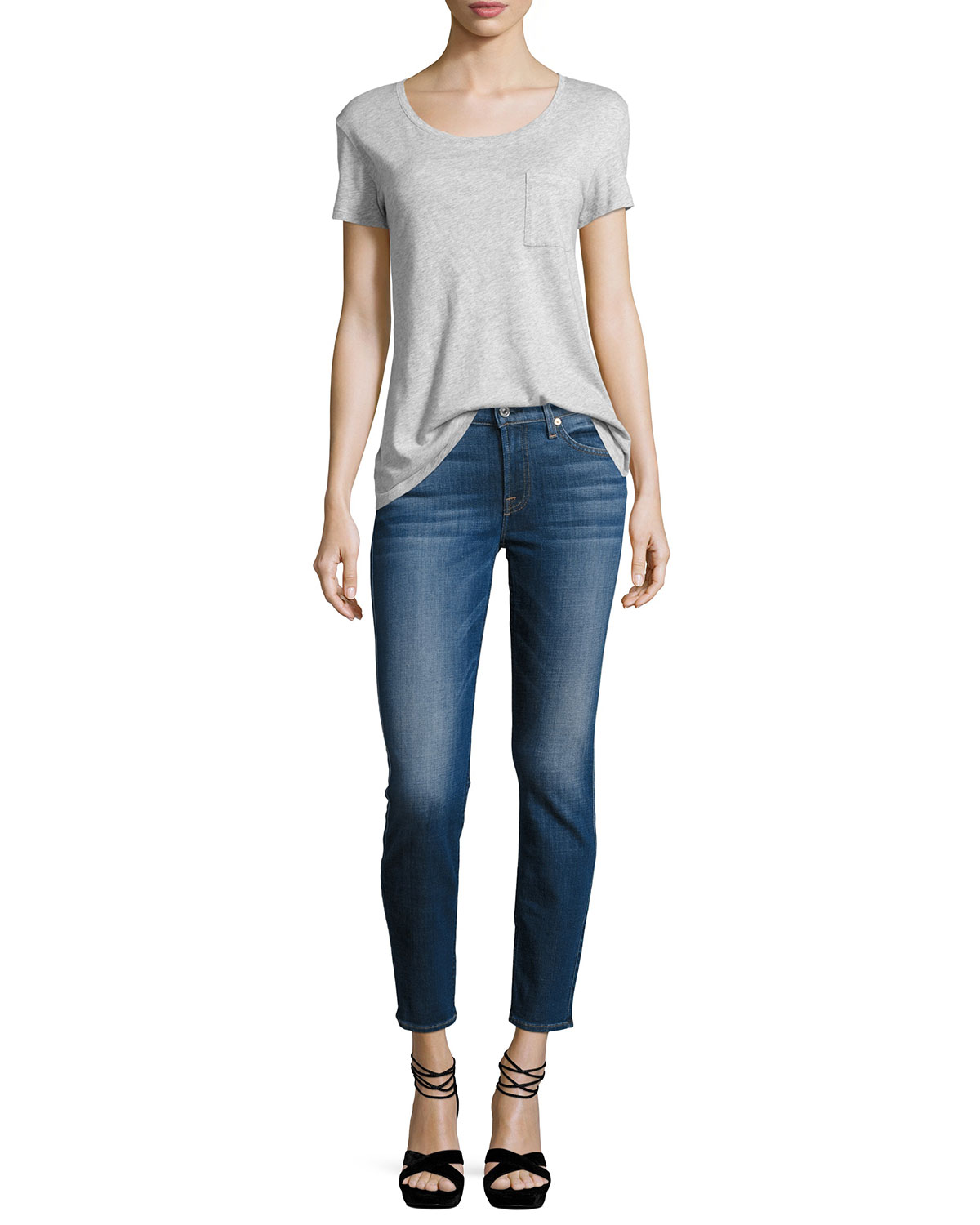 Roxanne Ankle Skinny Jeans, Bondi Beach