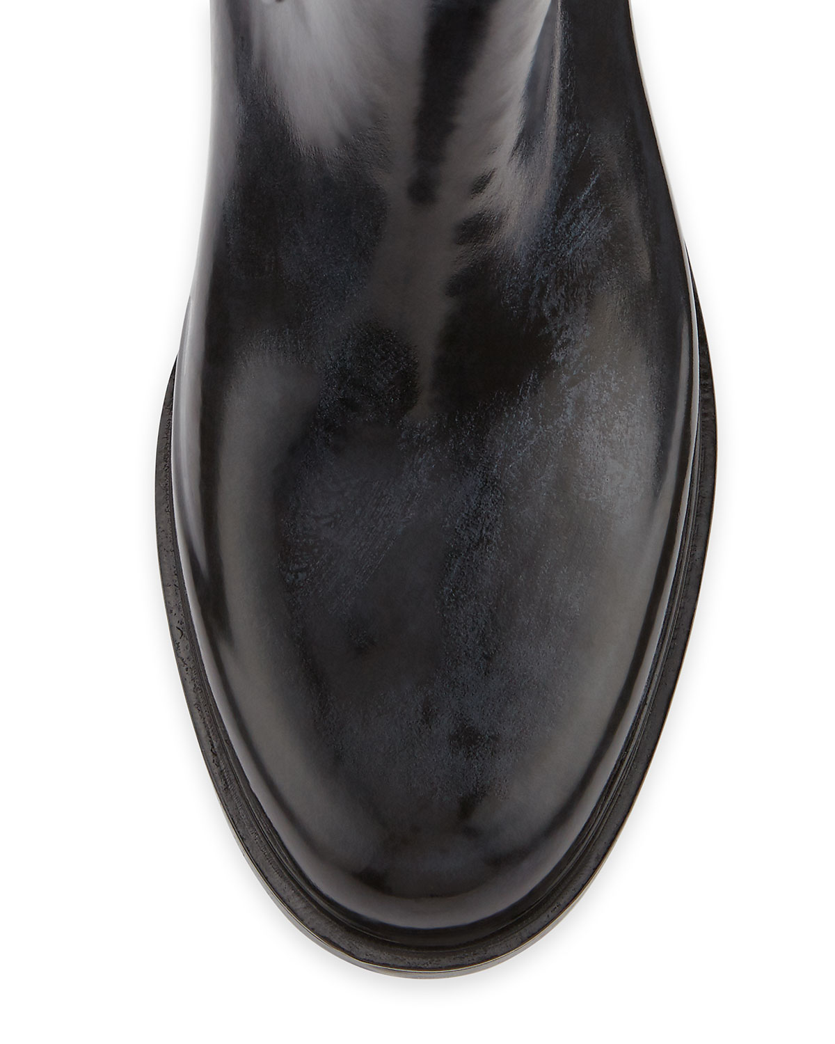 Original Refined Rubber Chelsea Boot, Black