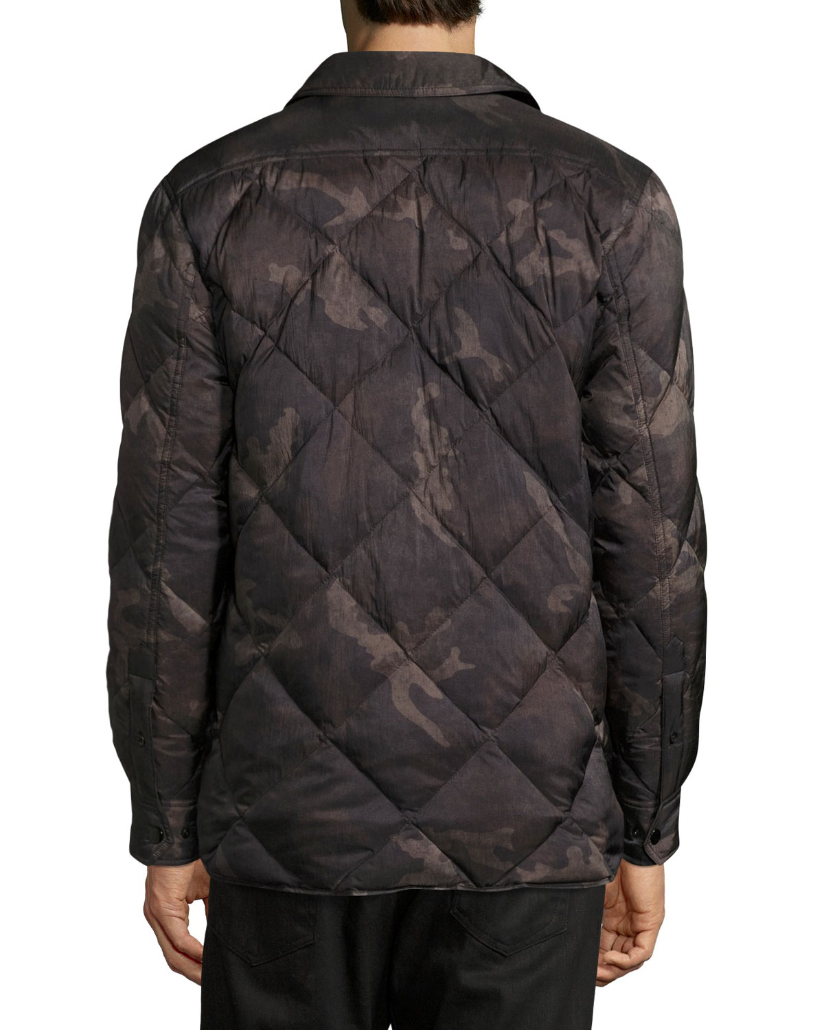 Mallory Down Shirt Jacket, Camo